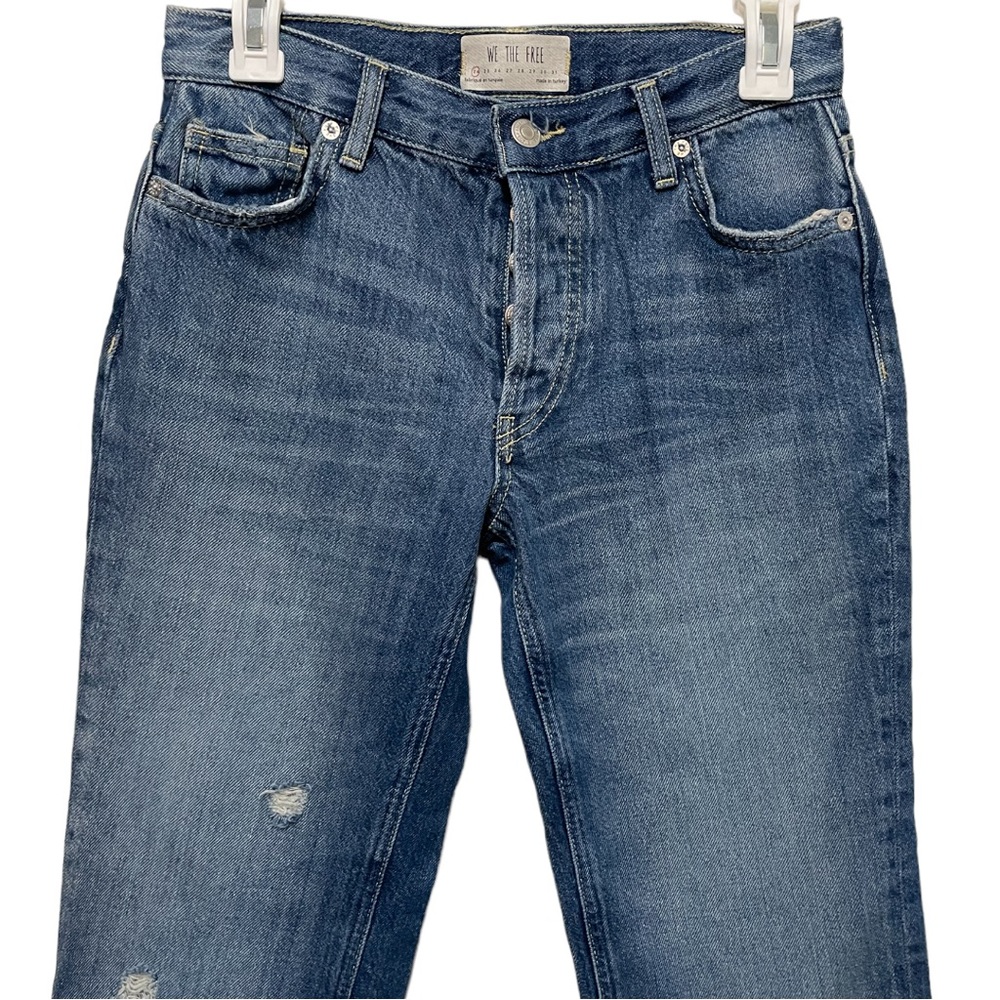 Free people Maggie mid rise straight leg jeans - Picture 3 of 10